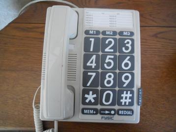 Telefoon - Grote toetsen beschikbaar voor biedingen