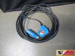 10 mtr. snoer met stekkers nr. 1498, Caravans en Kamperen, Ophalen of Verzenden, Gebruikt
