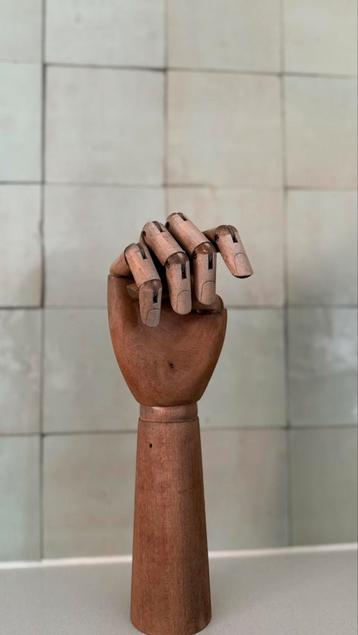 Demonstratiemodel (hand) uit hout door Hans Boodt, Enlèvement ou Envoi