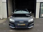 A4 S-LINE S-TRONIC 2.0TDI Black Edition BTW Aftrek. Garantie, Auto's, 4 cilinders, A4, Zwart, Leder