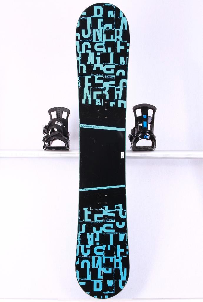 160 snowboard ELAN ERAGON, black/blue, CAMBER, Sport en Fitness, Snowboarden, Gebruikt, Bindingen, Ophalen of Verzenden