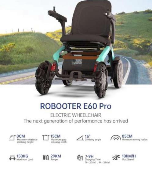 ‼️‼️Fauteuil Roulant Electrique Neuf, Diversen, Brommobielen en Scootmobielen, Nieuw, Ophalen