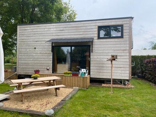 Tiny house Kasterlee te koop + staanplaats en tuinhuis, Caravans en Kamperen, Stacaravans, Ophalen of Verzenden