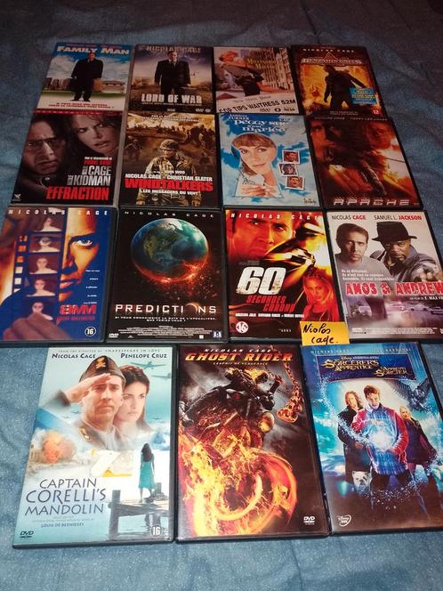 Te koop op dvd: evoluerende lijst van Nicolas Cage-films, Cd's en Dvd's, Dvd's | Actie, Zo goed als nieuw, Actie, Vanaf 9 jaar