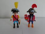 Playmobil Pirates - Lot de 2 capitaines - vintage, Enfants & Bébés, Comme neuf, Ensemble complet, Enlèvement ou Envoi