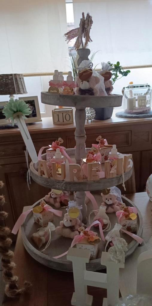 Suikerboontjes Babyroos , wit , goud, Kinderen en Baby's, Kraamcadeaus en Geboorteborden, Ophalen