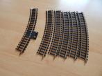 Trix International Lot 6x 4212 Rail courbe R1, Hobby & Loisirs créatifs, Comme neuf, Rails, Enlèvement ou Envoi, Courant continu