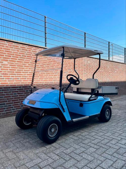 Prachtige elektrische Ezgo TXT golfkar met Werkbak., Sport en Fitness, Golf, Zo goed als nieuw, Golfkar, Overige merken, Ophalen of Verzenden