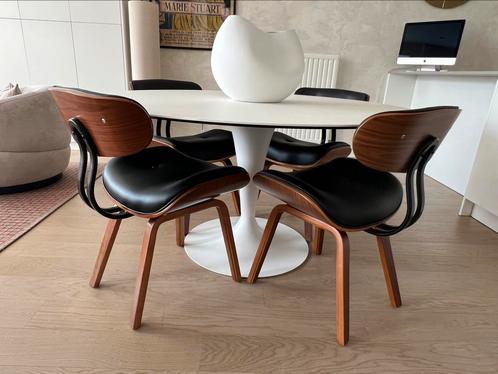 Sovet Italia Design Tafel 140cm, Maison & Meubles, Tables | Tables à manger, Comme neuf, 100 à 150 cm, Rond, Autres matériaux
