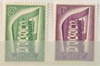 Nrs. 994-995. 1956. MNH**. Europa. OBP: 15,00 euro., Timbres & Monnaies, Timbres | Europe | Belgique, Gomme originale, Neuf, Europe