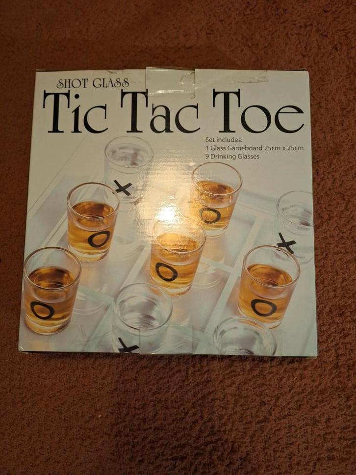 Tic Tac Toe Shots - NIEUW, Hobby & Loisirs créatifs, Jeux de société | Autre, Enlèvement ou Envoi