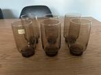 6 vintage fumé cocktailglazen van BP, Verzamelen, Glas en Drinkglazen, Ophalen of Verzenden