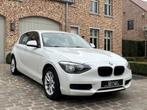 BMW 1 Serie 114 d Navigatie-Leder-Bluetooth-Parkeersensoren-, Autos, 5 places, Cuir, 70 kW, Série 1