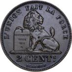 België 2 centimes, 1902 Frans - 'DES BELGES', Ophalen of Verzenden, Losse munt