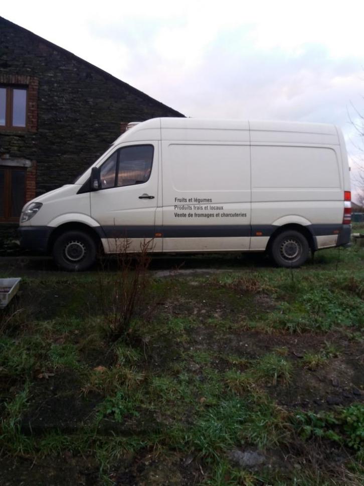 Sprinter épicerie ambulante, Auto's, Bestelwagens en Lichte vracht, Particulier, Parkeercamera, Mercedes-Benz, Diesel, Euro 5