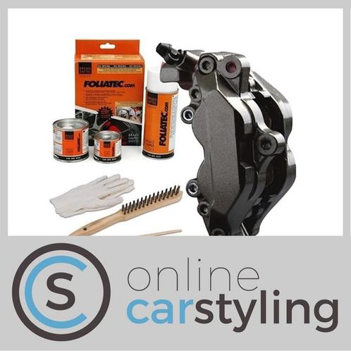 FOLIATEC REMKLAUWLAKSET – CARBON METALLIC – 3 COMPONENTEN, Auto-onderdelen, Remmen en Aandrijving, Nieuw, Ophalen of Verzenden