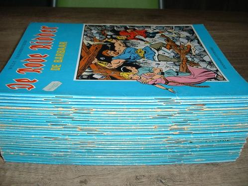 lot de rode ridder 1e druk nrs 76-106, Boeken, Stripverhalen, Gelezen, Meerdere stripboeken, Ophalen of Verzenden