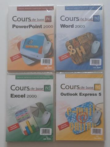 Lot CD-ROM Cours de base PC neuf sous blister  beschikbaar voor biedingen