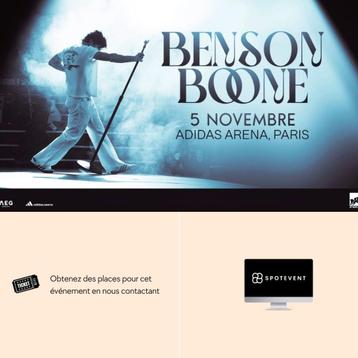 Benson Boone concert paris