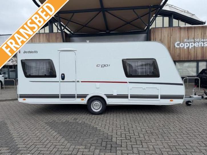 Dethleffs C'Go 495 FR 2024 MET MOVER!, Caravans en Kamperen, Caravans, tot en met 4, 1000 - 1250 kg, Rondzit, Dethleffs, Lengtebed