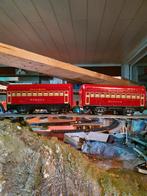 Marx spoor 0 pullman wagons Bogotà set van 2 wagons, Antiek en Kunst, Ophalen of Verzenden