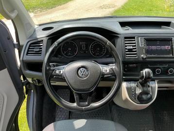 VW Transporter double cabine 6 places long Châssis, Autos, Achat, 5 portes, Diesel, Automatique