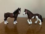 Schleich 2 paarden, Verzamelen, Dierenverzamelingen, Ophalen of Verzenden, Zo goed als nieuw, Paard, Beeldje of Figuurtje