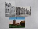 3 oude postkaarten van Nieuwpoort, Verzamelen, Ophalen of Verzenden