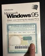 Windows 95 Licentie Boekje + CD - Compleet!, Computers en Software, Besturingssoftware, Ophalen of Verzenden, Windows