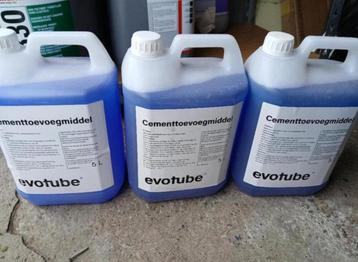 evotube cementtoevoegmiddel voor chape met vloerverwarming beschikbaar voor biedingen