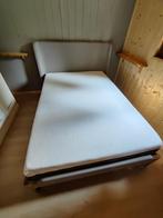 2 persoonsbed 140cm Emma matras, Huis en Inrichting, Ophalen, Bruin, Tweepersoons, 140 cm