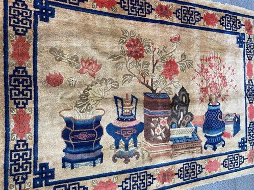 Zeer mooi antiek chinees handgeknoopt tapijt 2.32m x1.66 m, Huis en Inrichting, Stoffering | Tapijten en Vloerkleden, Verzenden