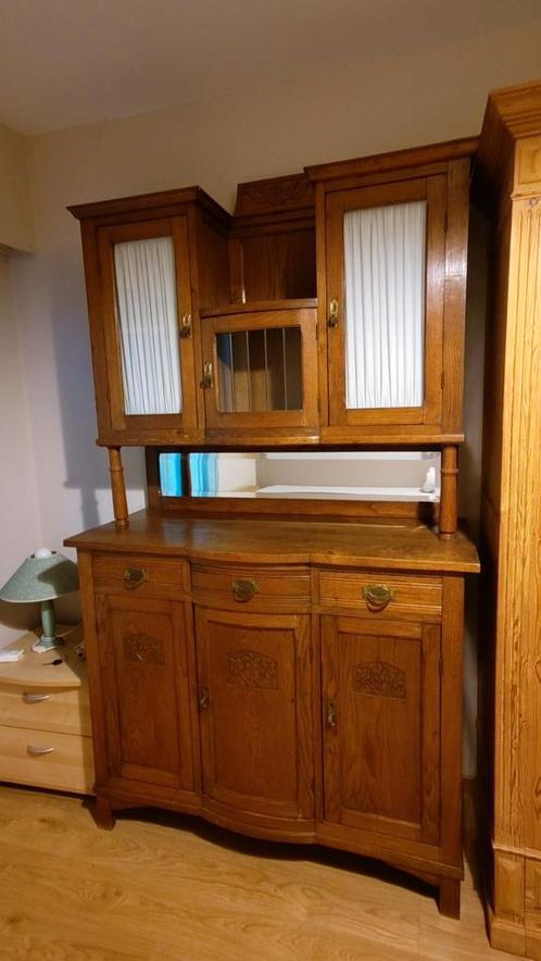 Retro vitrinekast, Huis en Inrichting, Kasten | Buffetkasten, Zo goed als nieuw, 200 cm of meer, 100 tot 150 cm, 50 tot 75 cm