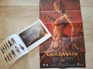 Gratis poster Guildwars en bijhorend boekje beschikbaar voor biedingen