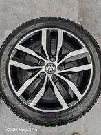 Jantes Golf 17" 5x112 Madrid + pneus Uniroyal, Autos : Pièces & Accessoires, Pneus & Jantes, 4 Saisons, Enlèvement, Autre, Pneu(s)