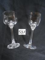 Villeroy & Boch glazen glas kristal 2 verschillende, Huis en Inrichting, Keuken | Servies, Ophalen of Verzenden, Zo goed als nieuw