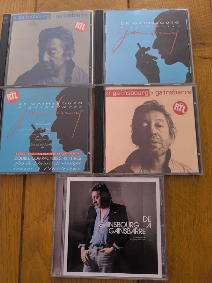 CD de Serge Gainsbourg, Cd's en Dvd's, Cd's | Franstalig, Gebruikt, Ophalen of Verzenden