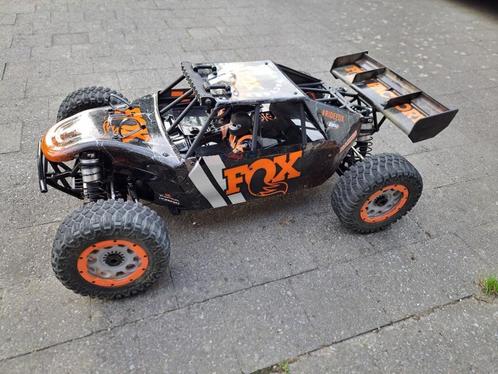 Losi dbxl E 2.0 fox editie, Hobby en Vrije tijd, Modelbouw | Radiografisch | Auto's, Zo goed als nieuw, Auto offroad, Elektro