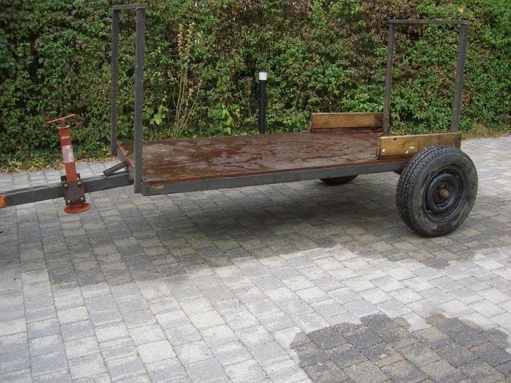 remorque de débardage forestier, Bricolage & Construction, Chariots de transport, Utilisé, Chariot de transport, 100 litres ou plus