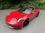 Porsche 911 992 Targa 4 GTS Full Option/1owner/1st paint/New, Auto's, Porsche, Automaat, 4 zetels, Cabriolet, Leder