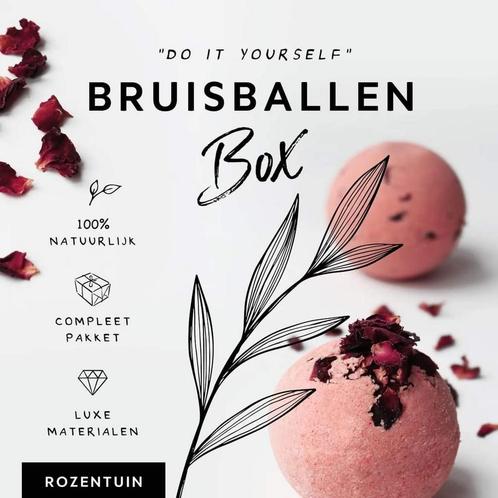 DIY Bruisballen Box- puur ontspannen, Bijoux, Sacs & Beauté, Beauté | Soins du corps, Neuf, Baignoire & Douche, Enlèvement ou Envoi
