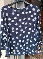 donkerblauwe damesbloes Emily Van den Bergh m. 46, Neuf, Taille 46/48 (XL) ou plus grande, Enlèvement ou Envoi, Emily Van den Bergh