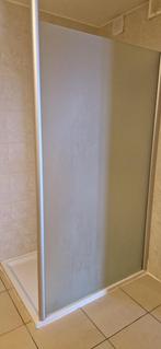 Douchewand en bak, Doe-het-zelf en Bouw, Ophalen, Gebruikt, Glas, Douche