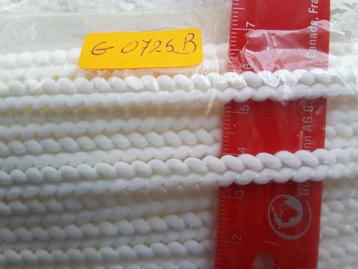 kleine tape 7 mm synthetisch wit G0725B beschikbaar voor biedingen