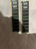 2 barrettes de RAM 2 Go DDR2    DIMM  KTPF0596-IN860322 ASSY, Computers en Software, RAM geheugen, Ophalen, Refurbished, DDR2