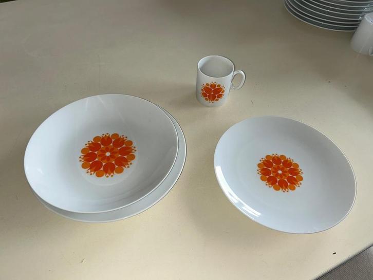 Vintage servies, Huis en Inrichting, Keuken | Servies, Zo goed als nieuw, Compleet servies, Overige stijlen, Ophalen