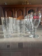 Stella Artois bierglazen verschillende modellen set van 15, Ophalen, Zo goed als nieuw