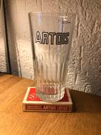 STELLA ARTOIS glas 33 cl ribbel, Collections, Marques de bière, Stella Artois, Utilisé, Enlèvement ou Envoi, Verre ou Verres