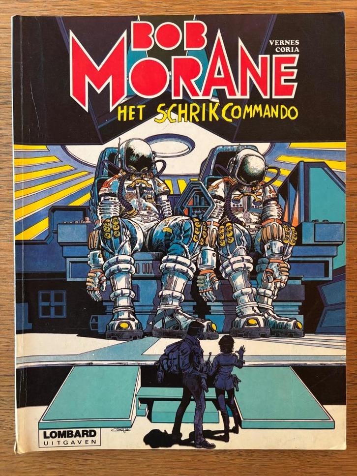 Strip: Bob Morane - Het schrikcommando, Boeken, Stripverhalen, Zo goed als nieuw, Eén stripboek, Ophalen of Verzenden