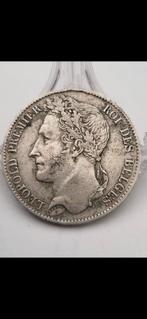 5 francs 1849 leopold gelauwerd, Ophalen